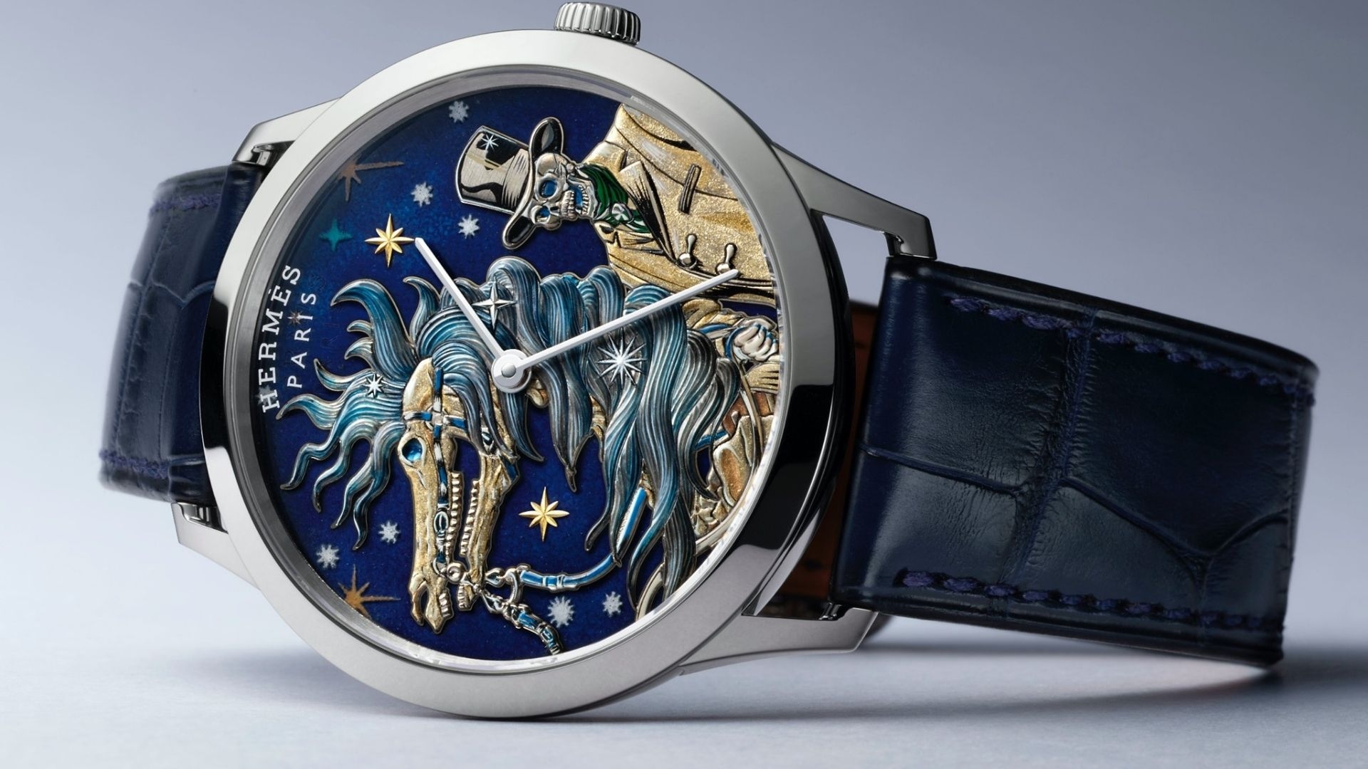 Seis relojes artesanales